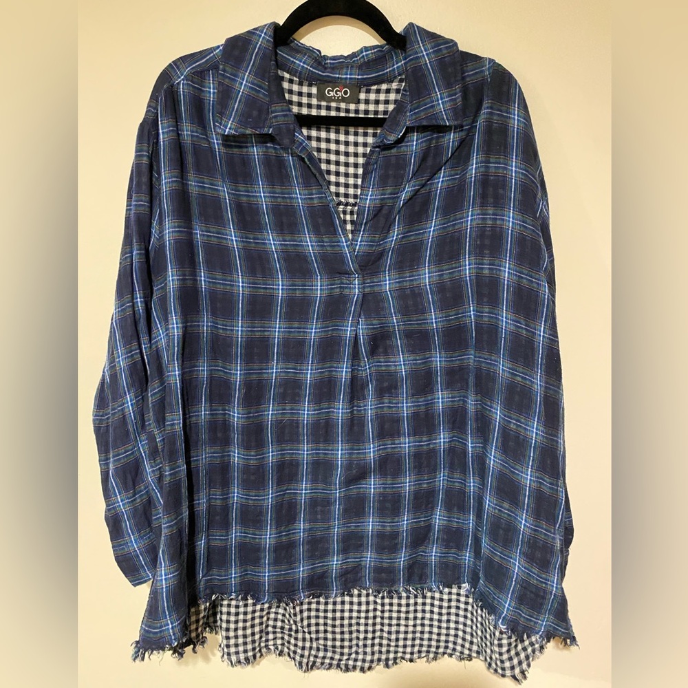 Plaid Top